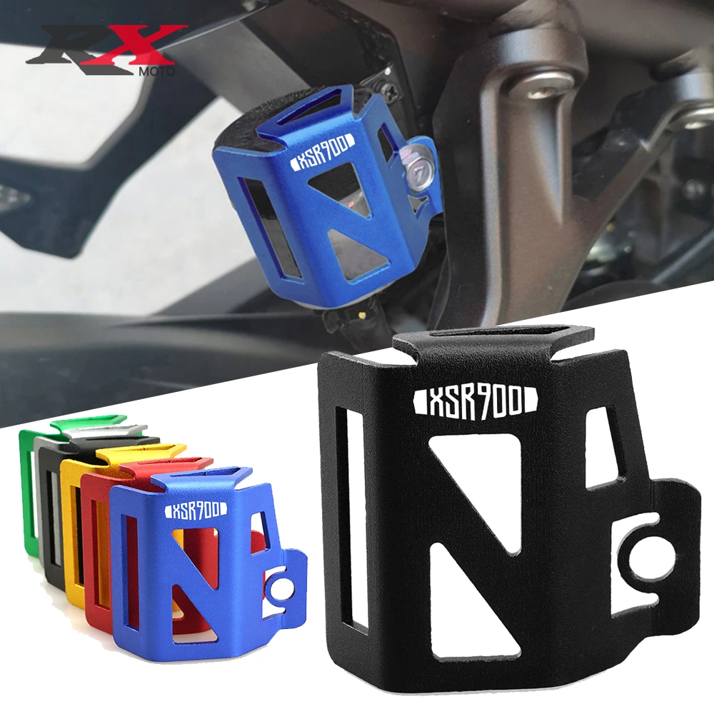

Newest For Yamaha XSR900 2017-2021 Motorcycle High Quality Rear Brake Fluid Reservoir Cap Cover Guard Protector With logo XSR900