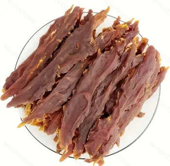 200g/400g(7.05oz/14.1oz) Duck Jerky Dog Treats For Small, Medium, Large Dog, Made With Real Pure Duck - Healthy