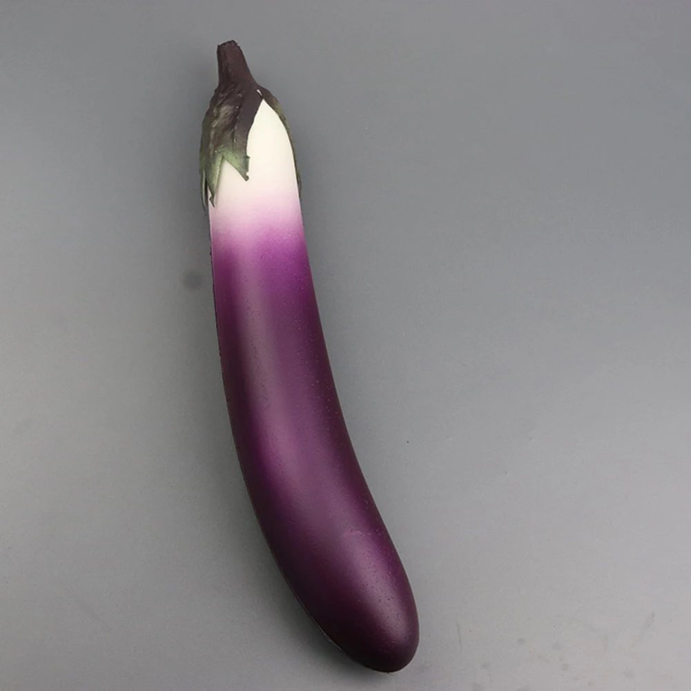 Simulation Eierpflanzen Künstliche Aubergine Modell Schrank Hotel Esszimmer Restaurant Shop Shop Dekor Gefälschte Gemüse Foto Requisiten – Detail 6