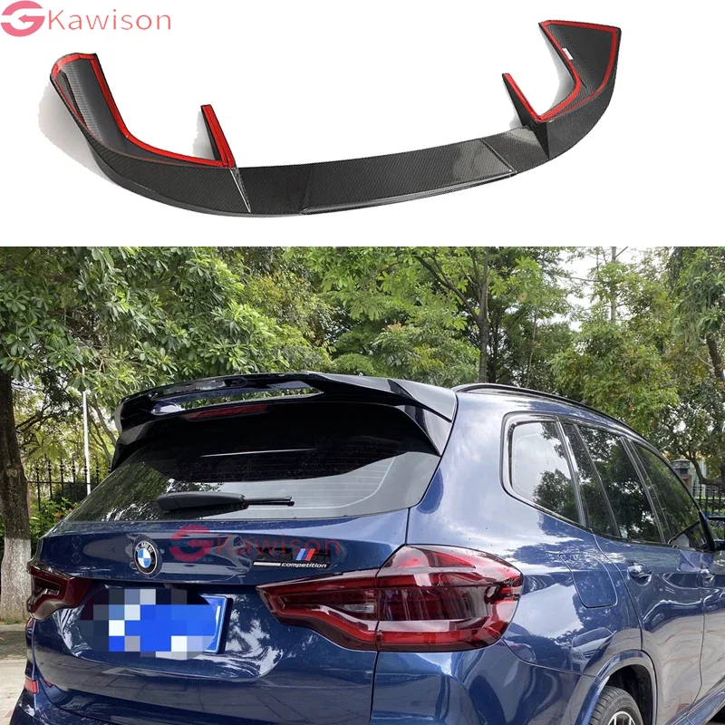 

for BMW X3 G01 high-quality carbon fiber and FRP black color rear spoiler tail wing trunk cover car styling