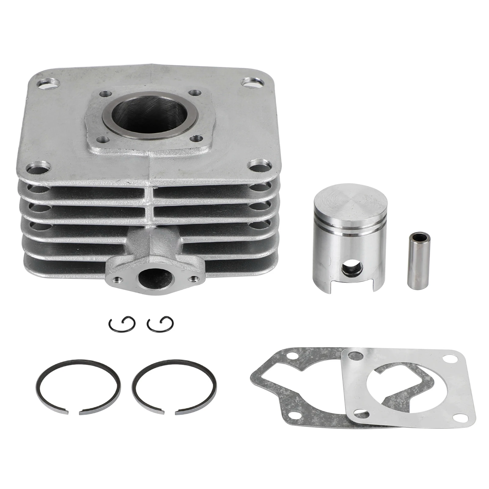 Artudatech 60Cc Kit Guarnizioni Pistone Cilindro Per Simson S51 Scooter Sr50 Schwalbe Kr51/2 S53