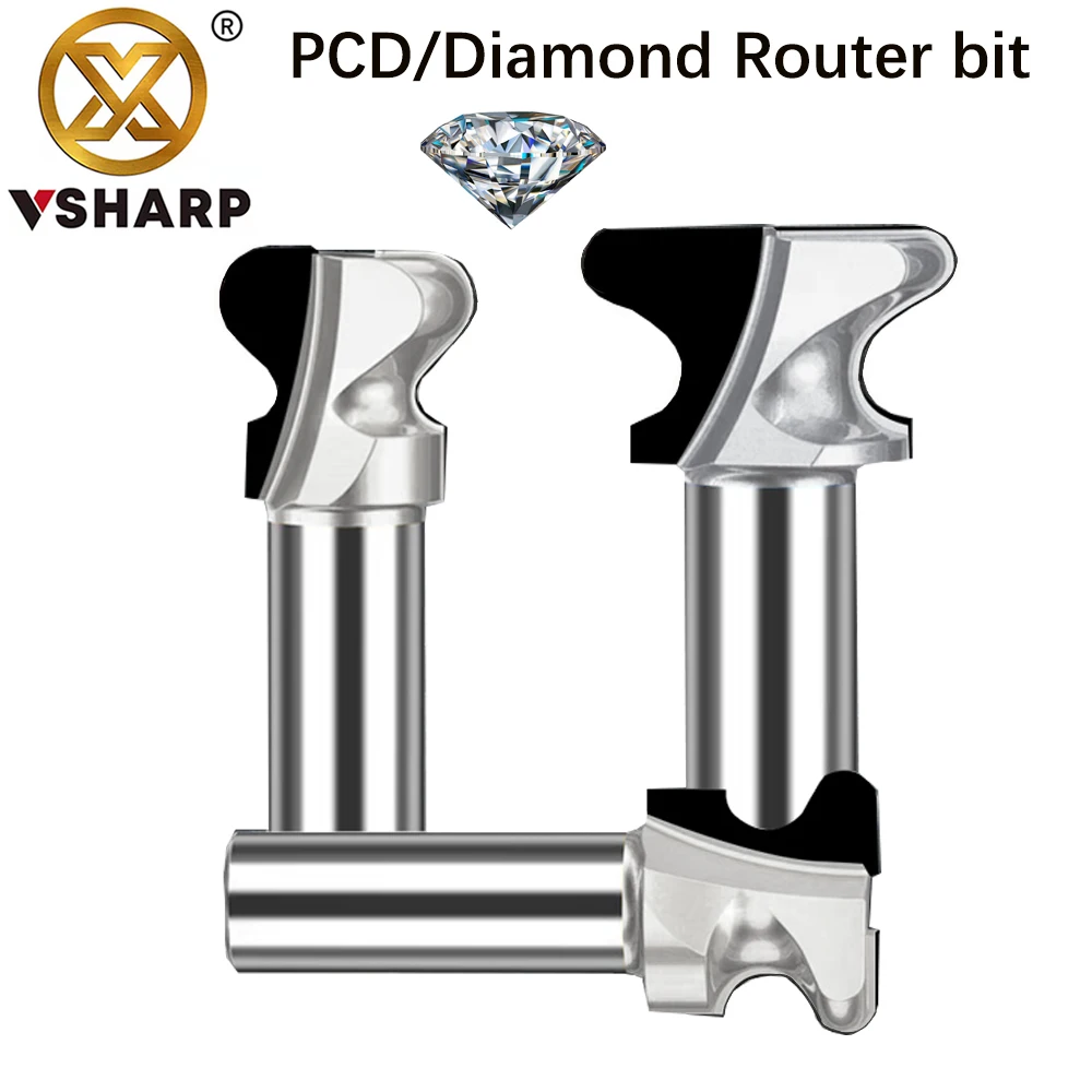 Vsharp-Diamond-PCD-Milling-Cutter-Cabinet-Wardrobe-Drawer-Handle-Panel ...