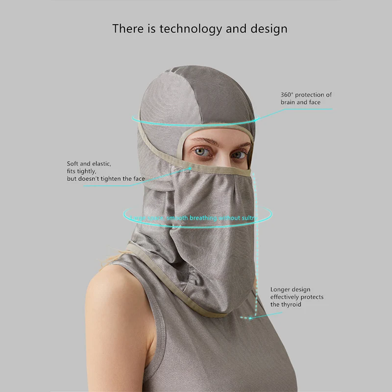 Beanie Protection Cotton Hat,Effective 99.99% Anti R.adiation