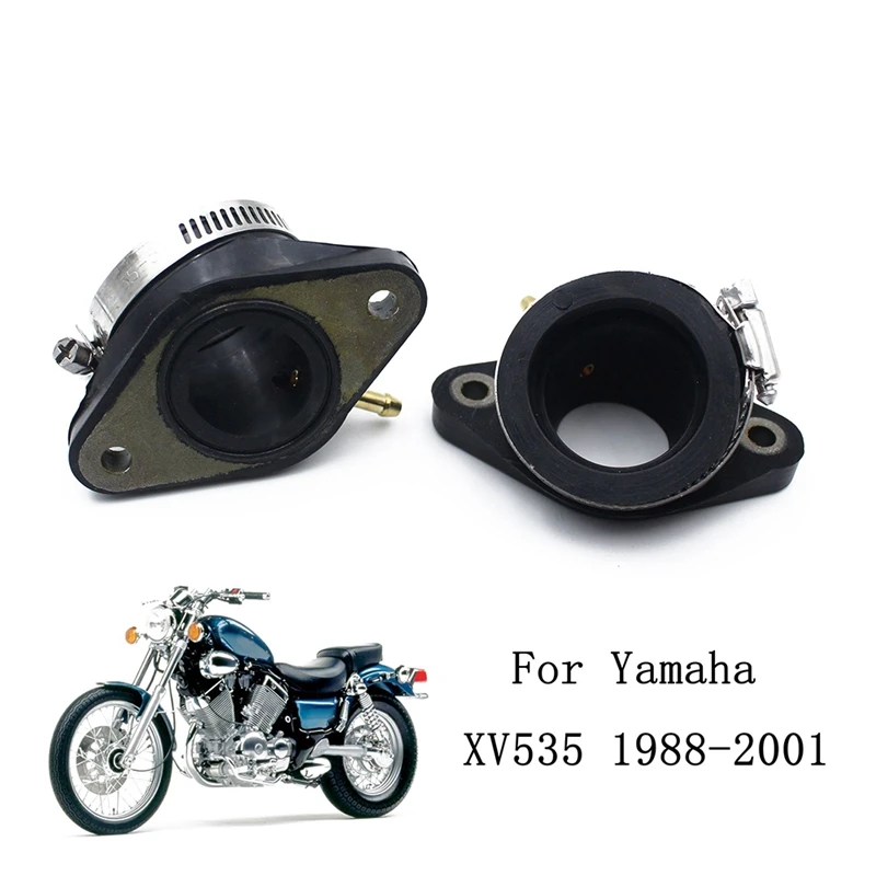 

Переходник для впускного коллектора карбюратора для Yamaha XV400 Virago 1991-1994 XV535 1988-2001 XV500 1992-1998 Замена