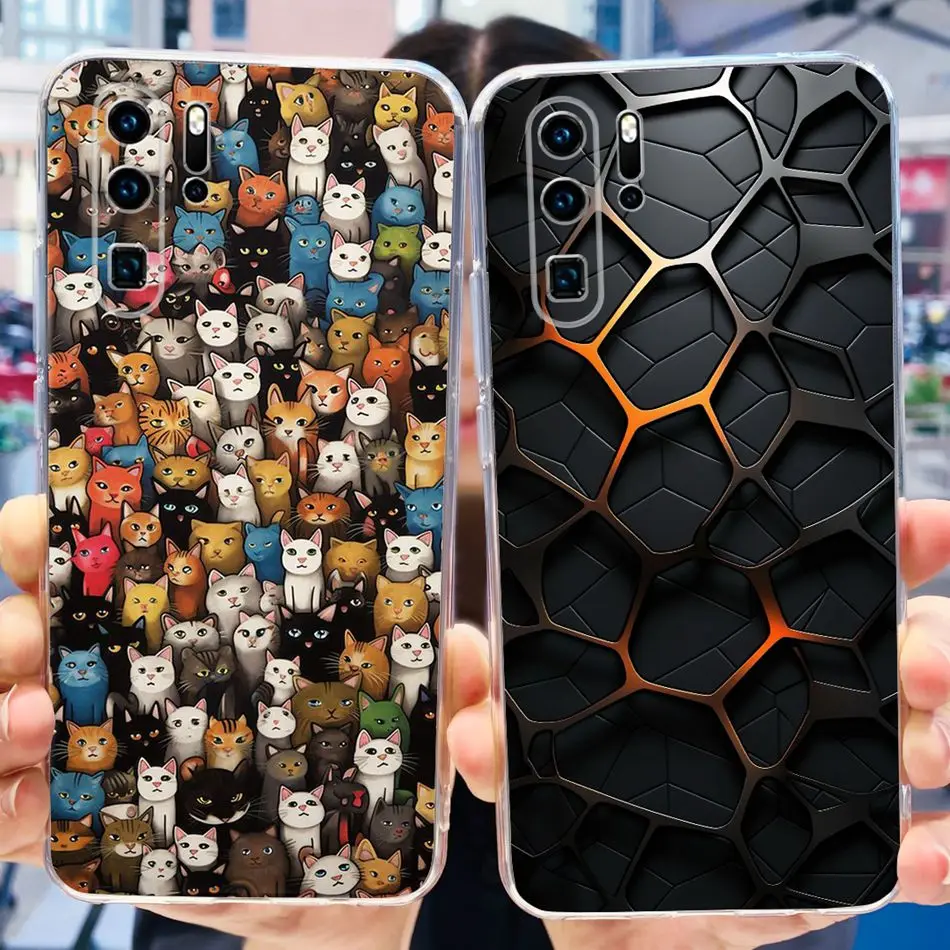 Stylish Cool Pattern Soft Silicone TPU Phone Case