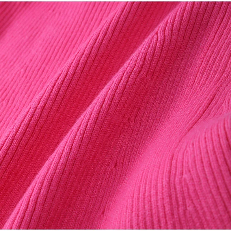 Knit Off-Shoulder V-Neck Mini Dress For Women Ribbed Loose Casual High Waist Long Sleeve Knitwear Dress Women's Mini Dress