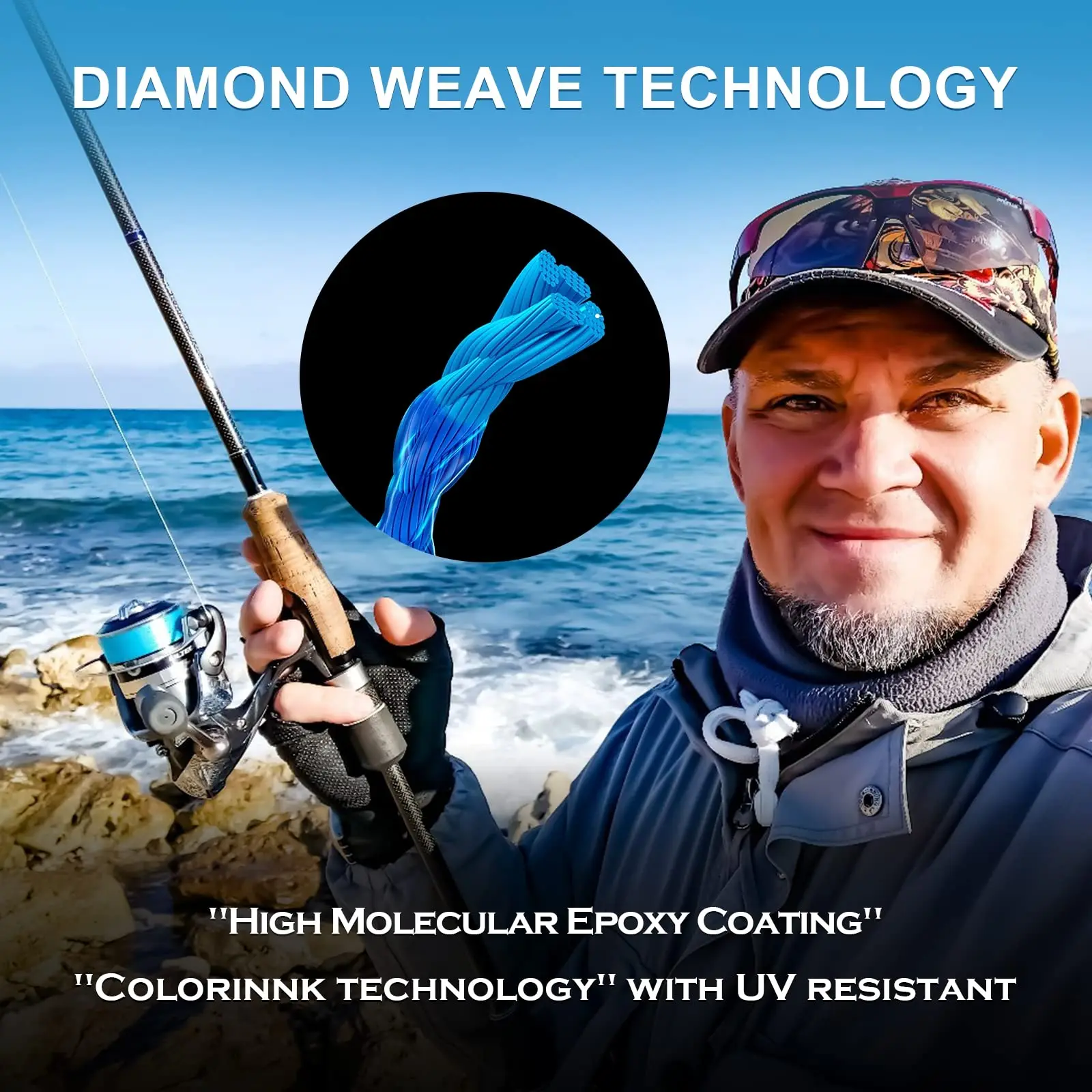 ZUKIBO Super Power 4 Strands 300M 500M 1000M Braided Fishing Line X4 PE Japan Durbale Multifilament Carp Fishing Line Smooth 3