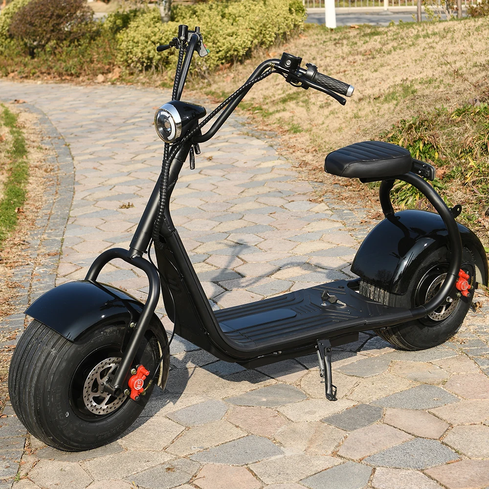 

Powerful Electric Scooter 2000W Motor 60V12AH Removable Lithium Battery Max Load 150KG 2 Wheel Scooter Suitable For Adults