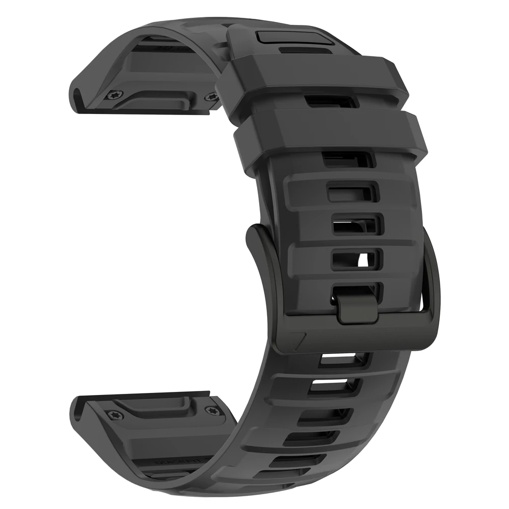 Premium Silicone Strap for Fenix8 Watch - Versatile Fitness Band in Multiple Sizes