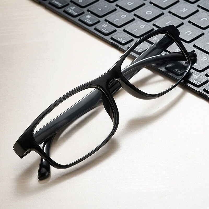 Small Frame Reading Glasses Fashion Ultralight Weight Eyewear Women's Blue Light Anti Radiation Business Glasses Men Goggles