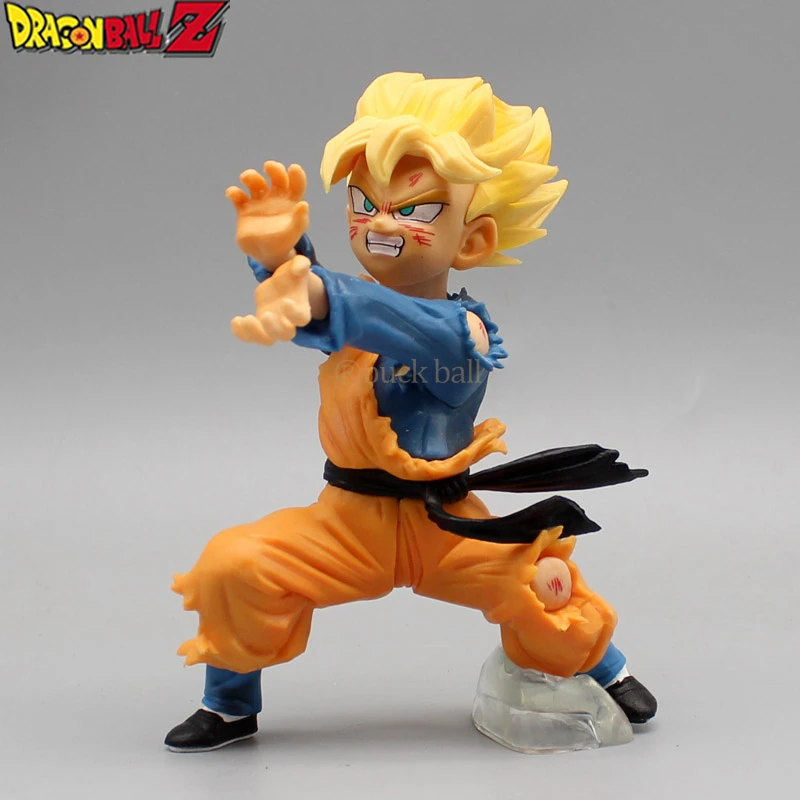 

13cm Dragon Ball Z Anime Figure Gk Goten Kamihamiha Action Figure Pvc Statue Model Doll Collectible Ornament Birthday Toys Gifts