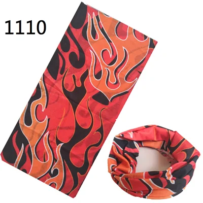 Fire Seamless Multifunctional Bandana Headscarf