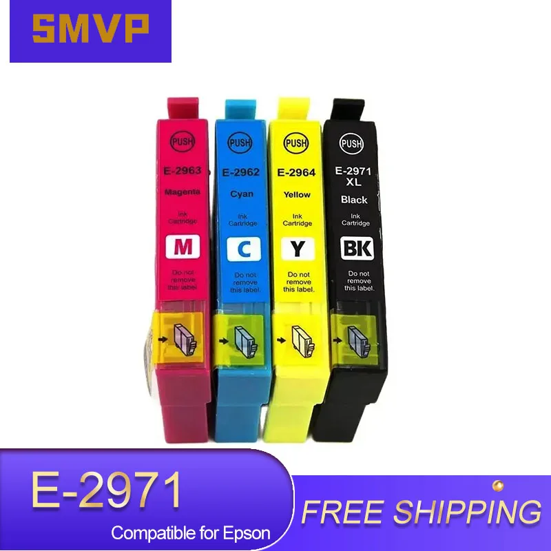 

296 297 T296 T2971 T2961 T2962 T2963 T2964 Premium Compatible Color Inkjet Ink Cartridge for Epson XP-241 XP231 XP431 Printer