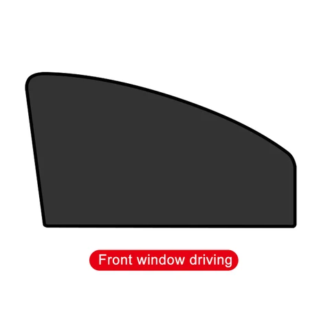Car Window Sunscreen Heat Insulation Cloth Cover Side Window Sunshade Magnetic Car Sunshade Summer Auto Window Film