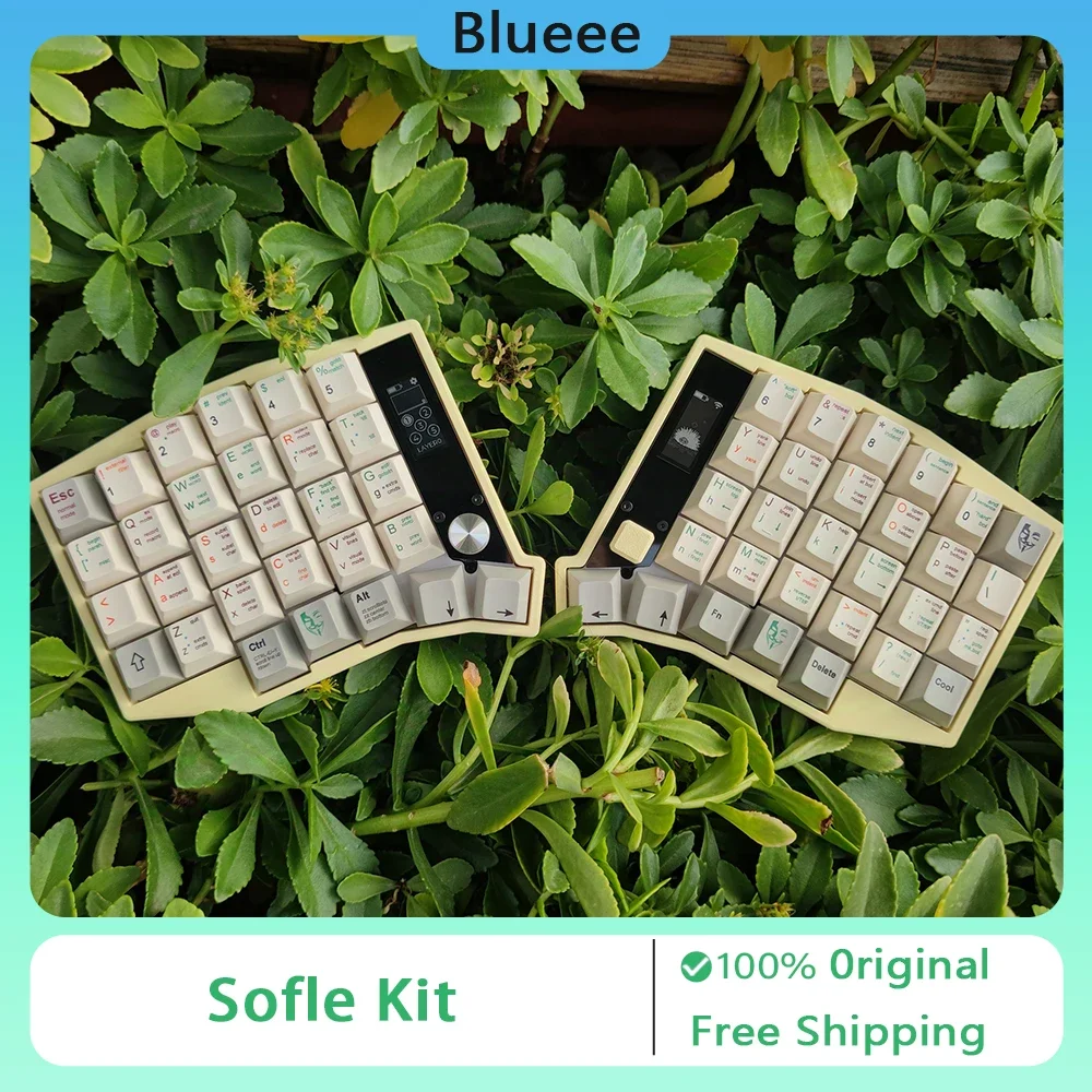 Sofle スプリット キーボード キット Bluetooth デュアル モード