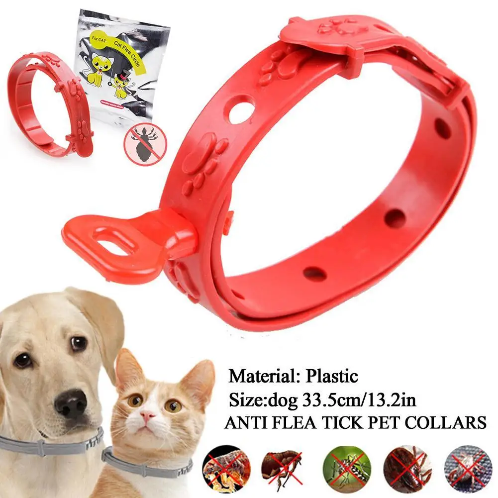 1pcs Anti-flea Pet Collar Adjustable Necklace Mite Remover For Dogs And Cats Pet Products Pets Accessories