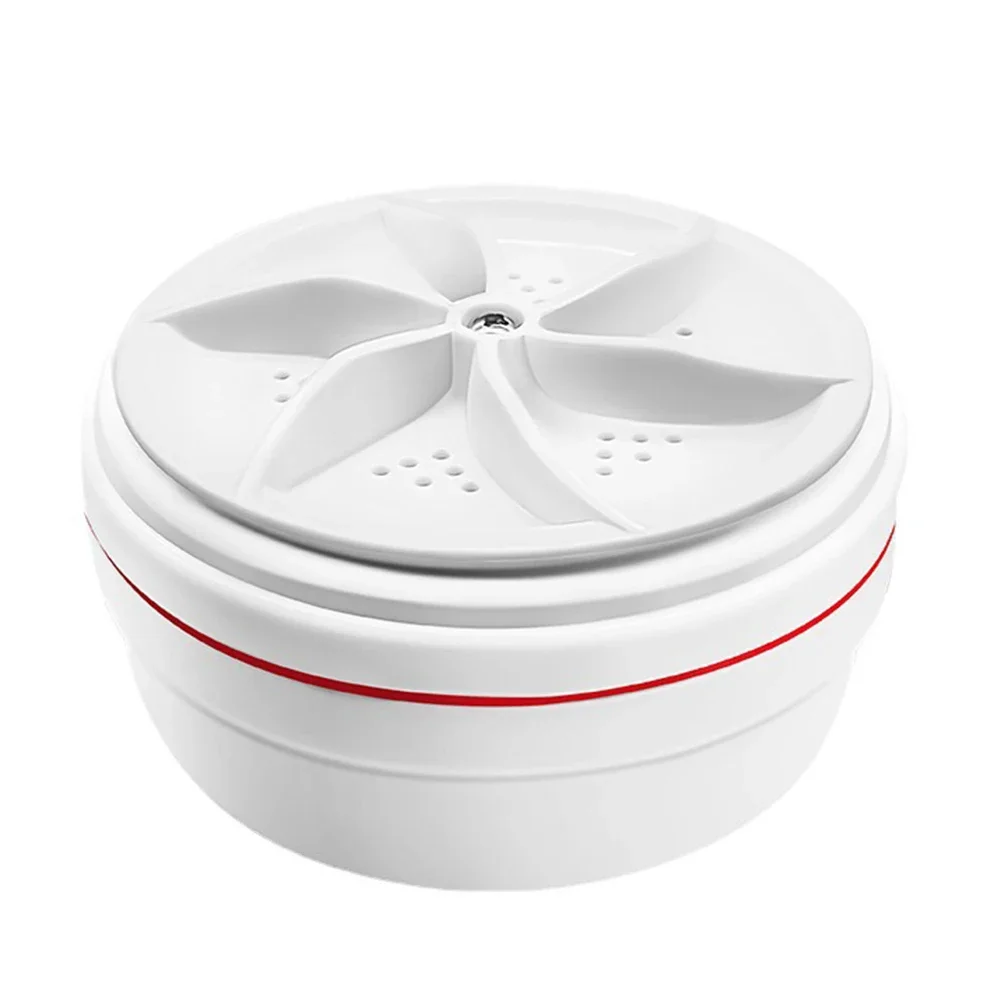 Portable Mini Washing Machine USB Powered Ultrasonic Washing Machine for Underwear Socks Ultrasonic Turbo Washer for Home Travel