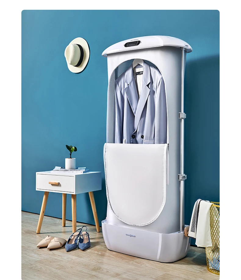 Household automatic electric steam ironing machine 220V TIJUMP 900W Folding Clothes Dryer machine portable Clothes Quick-Drying 4