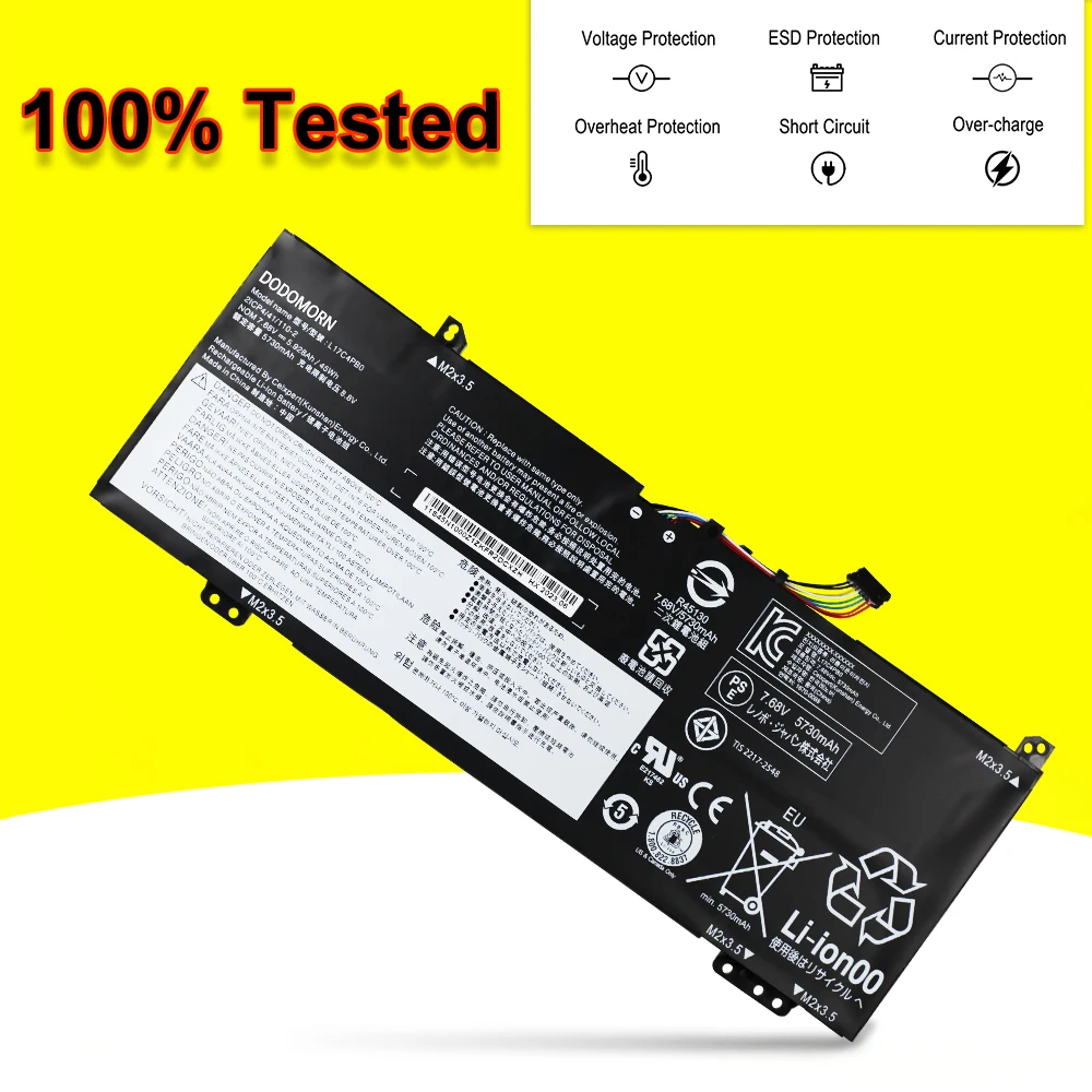 ioga, 530 Flex 6, L17M4PB0, L17C4PB2, 7.68V, 45Wh