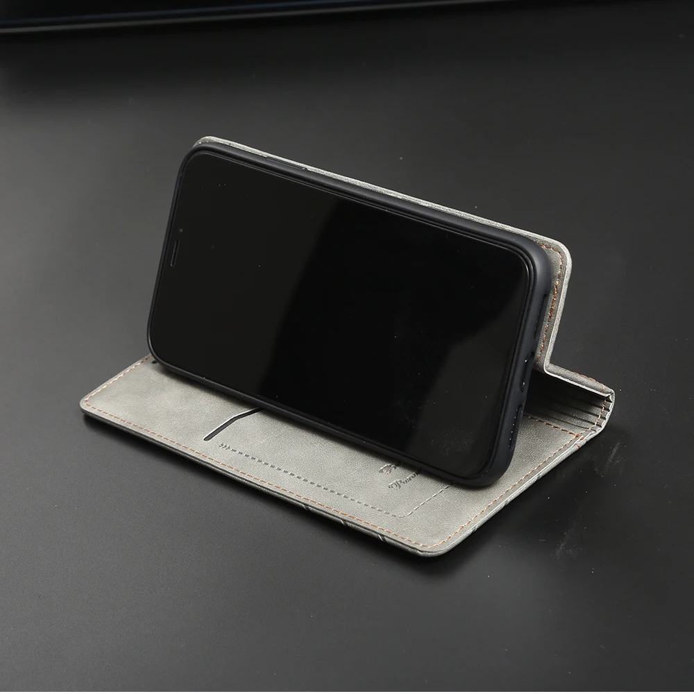 Leather Flip Case for Huawei Honor - Elegant Business Phone Cover