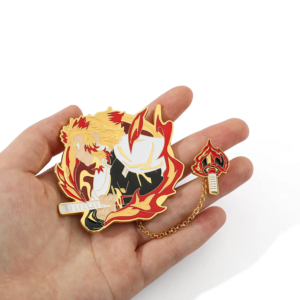 Demon Slayer Brooch