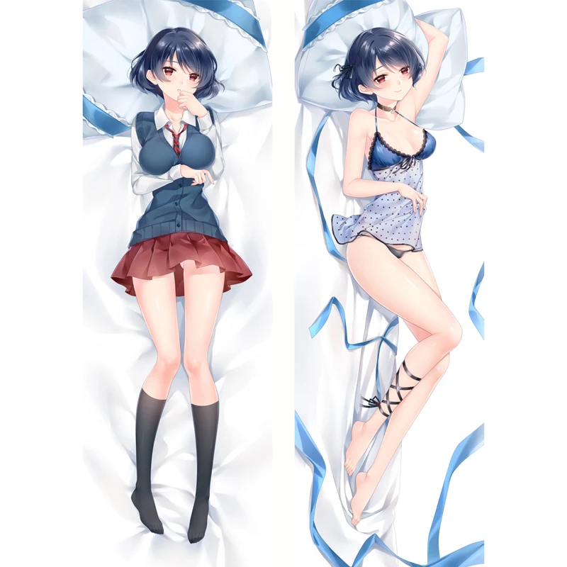 

Anime Domestic Girlfriend Hina Tachibana Rui Dakimakura Pillow Case Otaku Fullbody Hugging Pillowcase Cushion Bedding Decoration