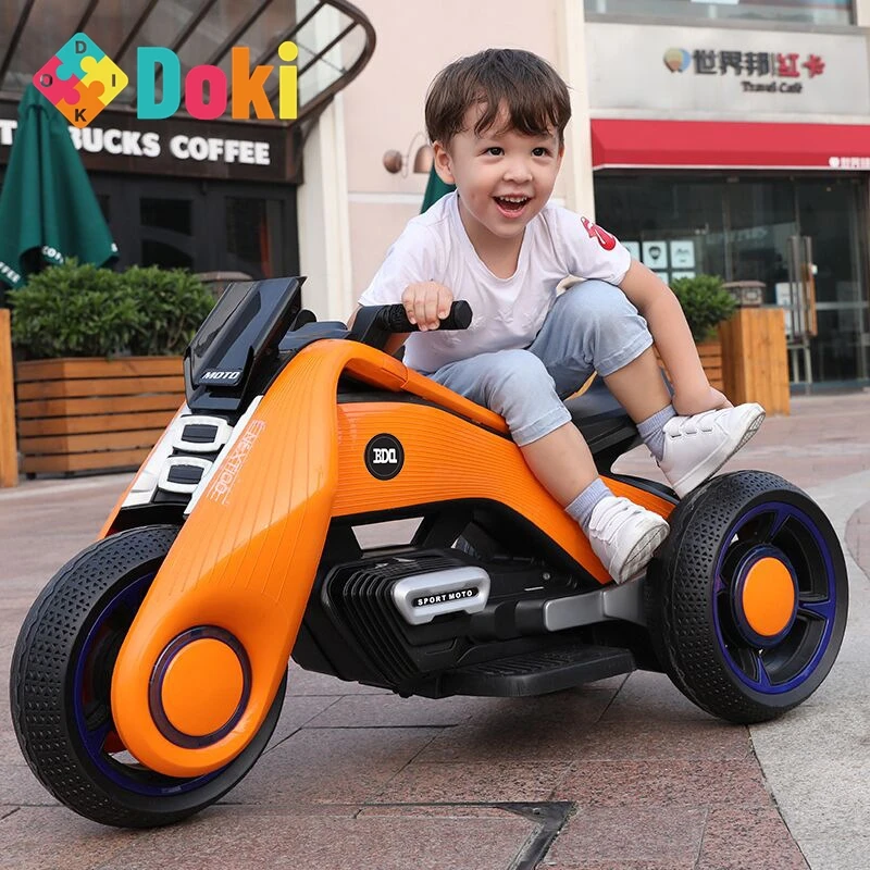 Children Electric Motorcycles Toy Cars Tricycle For Boys And Girls Can Sit On
