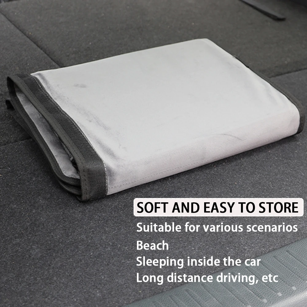 Car Camping Rear Seat Extension Board Foldable Travel Camping Mattress Car Bed Extra Long Mattress for SUV Truck