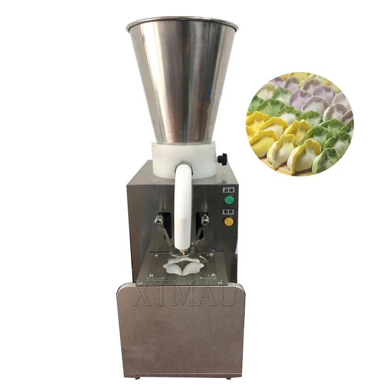 

Tabletop Wonton Dumpling Maker Semi Automatic Gyoza Making Machine