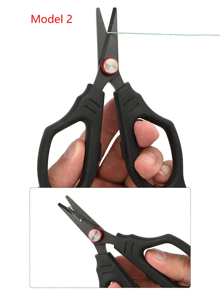 Fishing Scissors Portable Outdoor Lure Pliers Cutting fish line Stainless steel Antirust Professional Tools fishing scissors fishing tools fishing tool fishing tackle