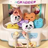 Kids Claw Machine Toy Stuffed Doll Gachapon Game Currency With Music Luminous 31CM Mini Arcade Machine For Children Gifts 5