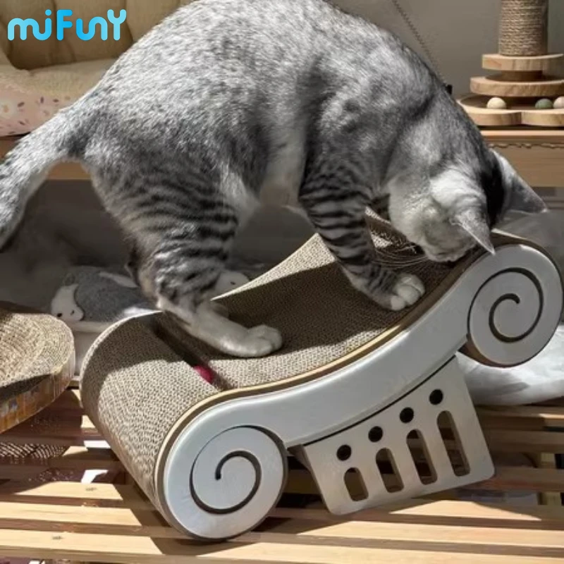 

MiFuny Athens Cat Scratcher Creative Cat Tree Tower Japanese Cat Scratching Post Scratcher for Cats Pet Toys Pet Accessories