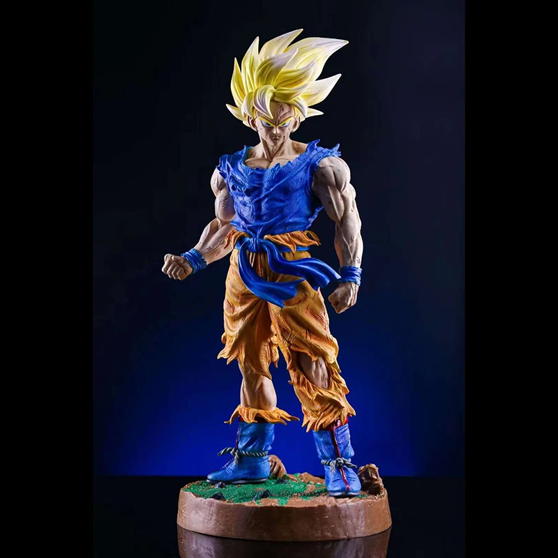 45cm Anime Dragon Ball Z Majin Vegeta Ssj2 Figurine Dbz Gk Statue Pvc  Action Figures Collection Model Doll Toys Birthday Gift - Action Figures -  AliExpress