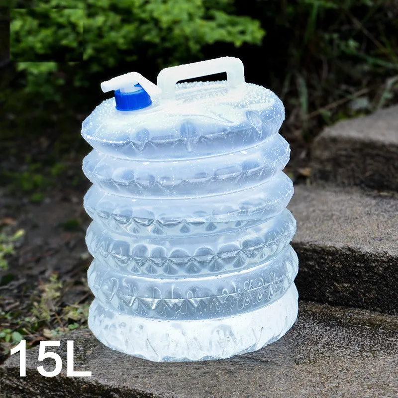 

Складная Походная сумка для воды, многофункциональные складные контейнеры для питьевой воды для кемпинга и пикника, прочная бутылка для воды