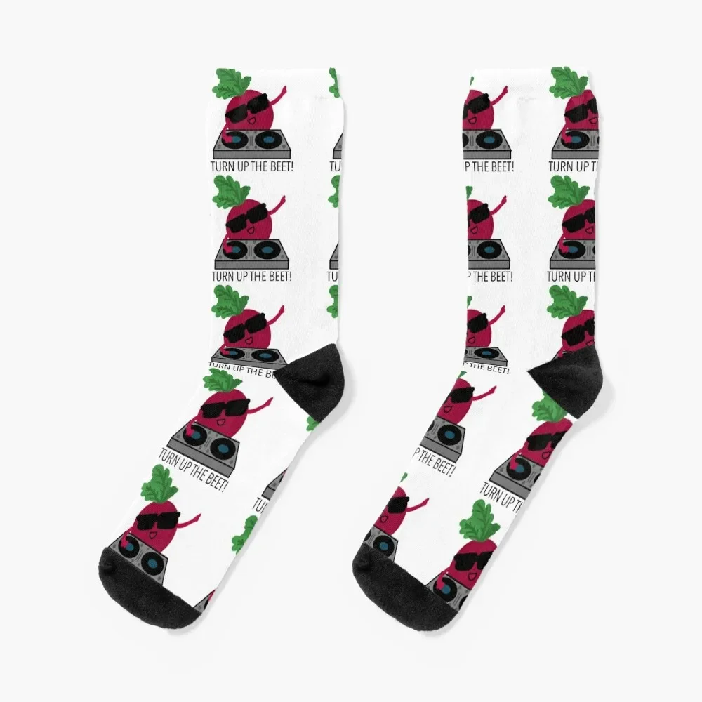

Turn Up The Beet! Socks kids warm winter Men's Socks Luxury Women's