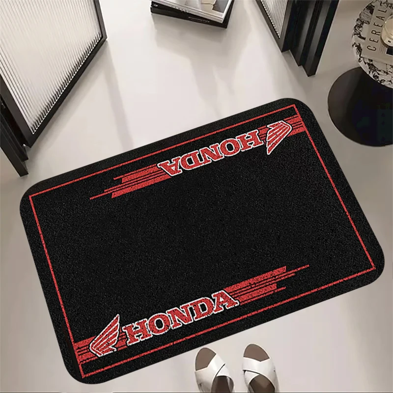 Bedside Carpet Balcony Rally B-HRC Motorcycle Rugs Entrance Doormat Hondas Floor Mats Non-slip Mat Kitchen Foot Rug Home Decors