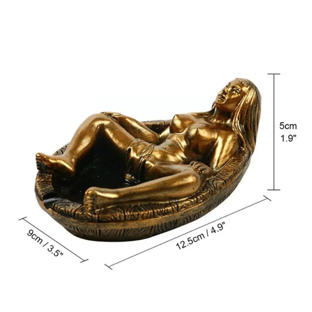 Ashtray Hot Girl Beauty Bathing Sand Tool Furnishing Hotel Home Living Room Decoration Creative Cigar Ashtray Portable Ashtray,Cigarettes Ashtray,Silicone Ashtray,Stainless Steel Ashtray,Metal Ashtray,Ceramic Ashtray