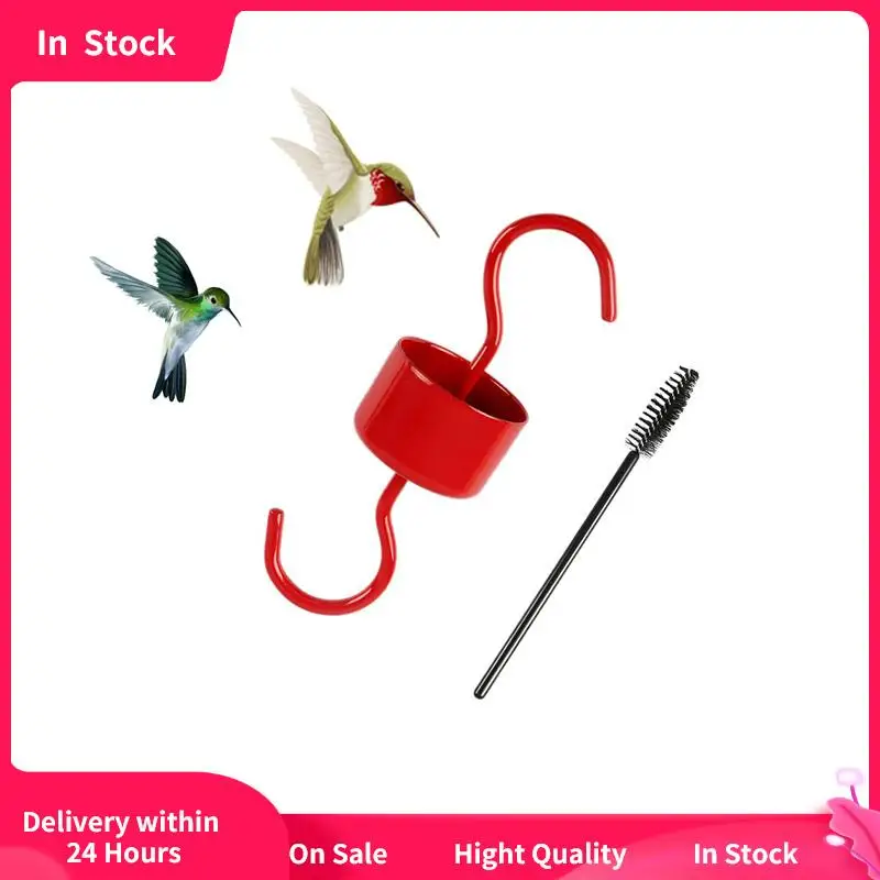 4Pcs Metal Hummingbird Feeder Hook Outdoor Hanging Ant-Trap Hook For Patio Lawn Garden Backyard