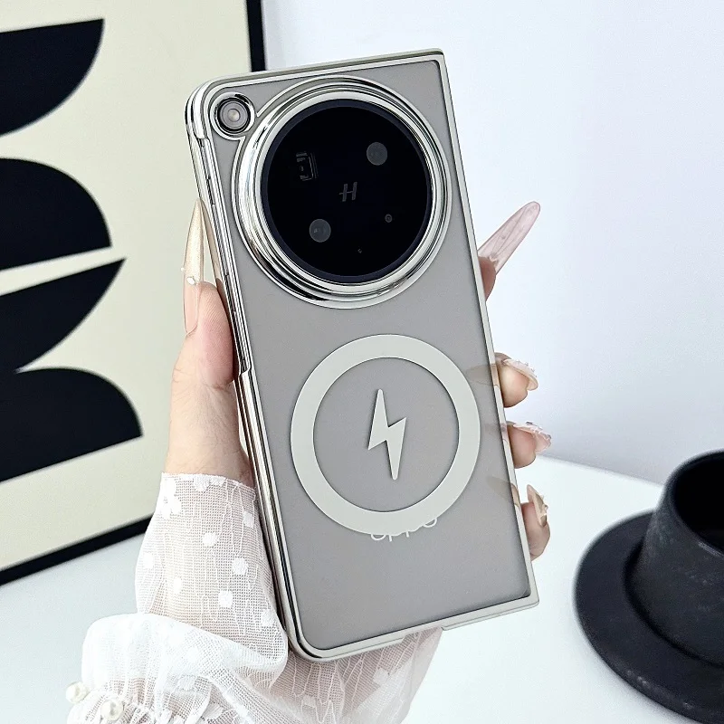 Magnetic Clear Protective Phone Case with MagSafe Compatibility