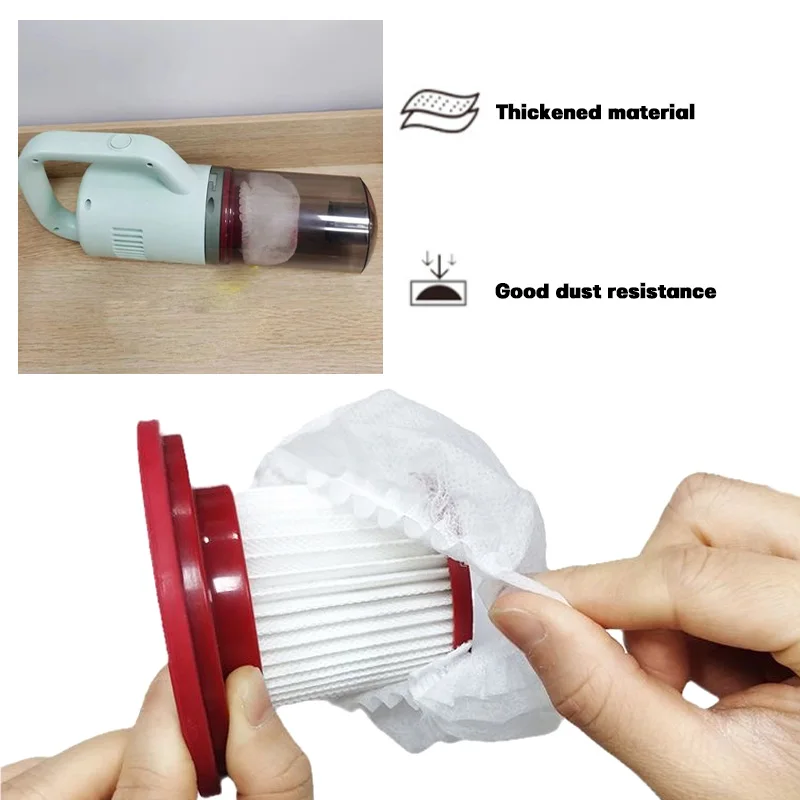 Non-wovens Vacuum Cleaner Filter Dust Filter Protective Cover Disposables Cover Accessories Kitchen Home Furniture Tool vacuum cleaner filter