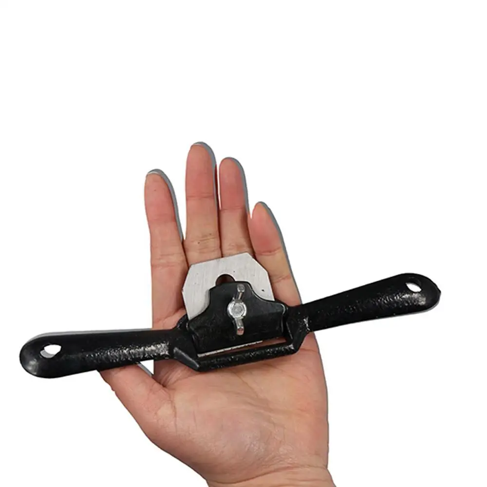 9 Inch Metal Cutting Manual Planer Adjustable Deburring Edge Spoke Planer Router Shave Woodworking Planer Carpentry