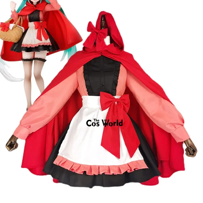 vocaloid-miku-anime-cosplay-trajes-manto-vermelho-vestido-de-empregada-uniforme-roupa