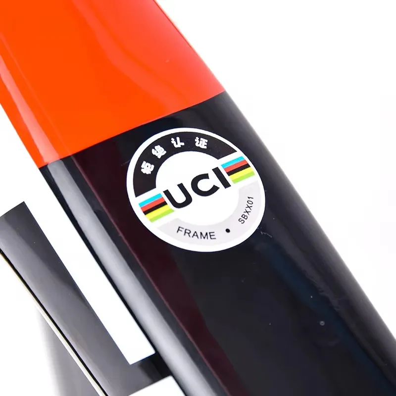 Frame Name ID Certification Small Label Sticker Bicycle Union Certification Label Bicycle Decals Warning Films bicycle parts