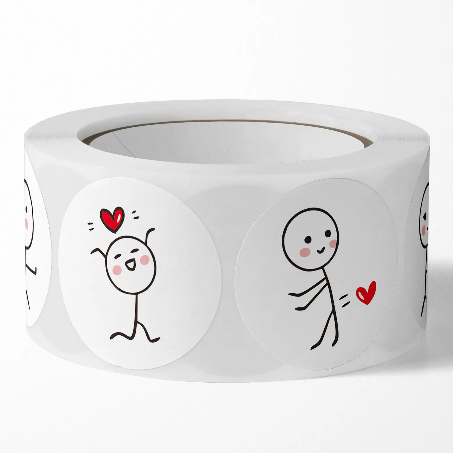 100-500 pezzi adesivi etichette d'amore per matrimonio san valentino decorazione regalo di festa busta adesivi sigillanti Scrapbooking