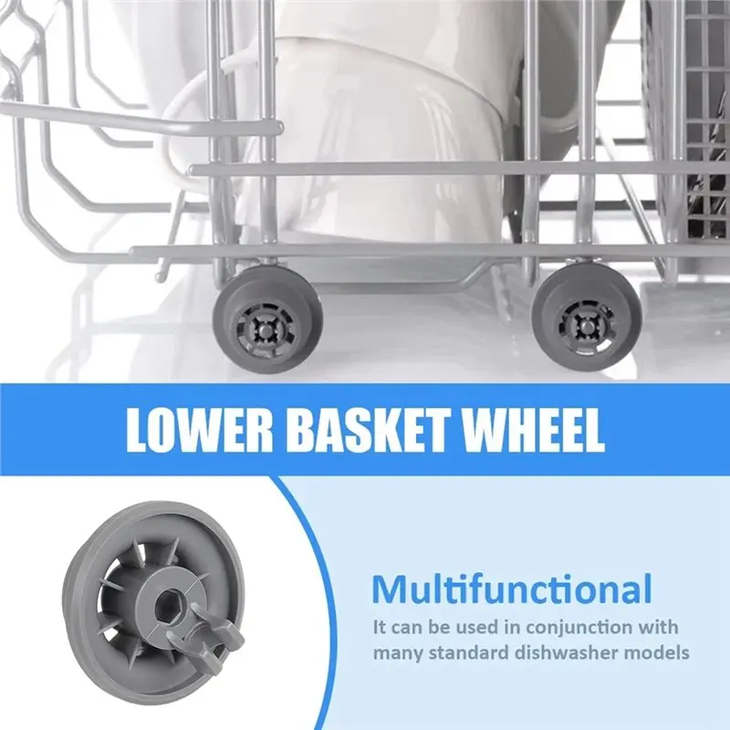 AWAH Dishwasher Lower Rack Wheel For Siemens Neff 165314 Dishwasher Replacement Parts 5