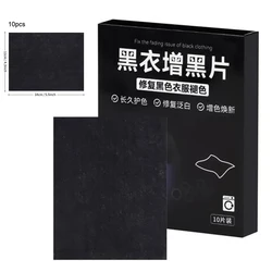 Black Laundry Tablets Color Guard Sheets - Fabric Protection & Color Restorer, 10 - Pack (Black 10PCS)