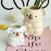 Cartoon Koala Flower Vases Resin Flower Plant Pots Bonsai Ceramic Succulent Planter Pots Ornament Garden Decoration Flowerpots 1