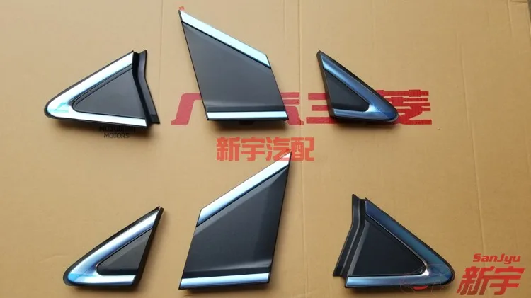 ECLIPSE CROSS GK0W GARNISH FR DOOR DELTA FR PILLAR GARNISH QTR PANEL BLACK CHROME GMMC Genuine