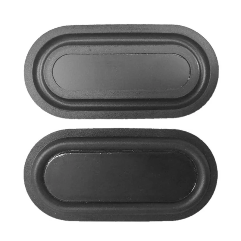 High-Performance Oval Bass Passive Radiator with Superior Elasticity and Tension - 120x59mm