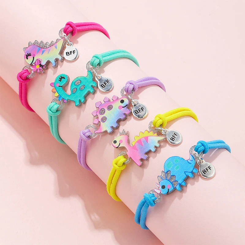 Porte-clés Dinosaure à Paillettes Dorées - Breloque - Taille Unique - Neuf Sans Étiquette